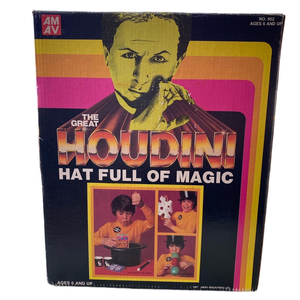 Houdini Hat Full of Magic Box